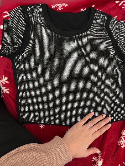 Блестяща нова блуза one size
