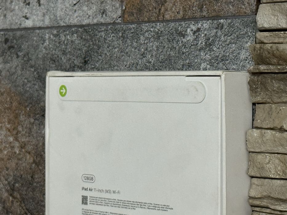 Ipad Air 11 M3 Wi-fi 128GB Space Gray/ Nou, Sigilat