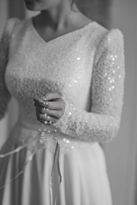 Очень красивое свадебное платье