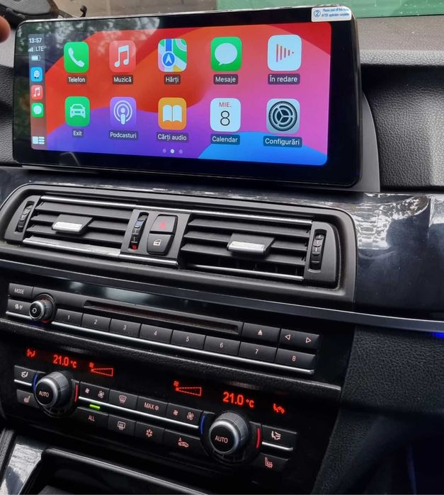 Navigatie Android CarPlay BMW seria 5 F10, GT 2010-2017