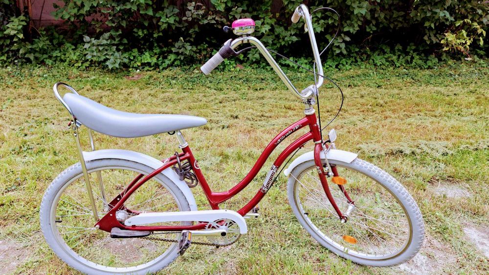Bicicleta Pegas Strada 2 Aluminiu 3S, 26", visiniu – stare excelenta
