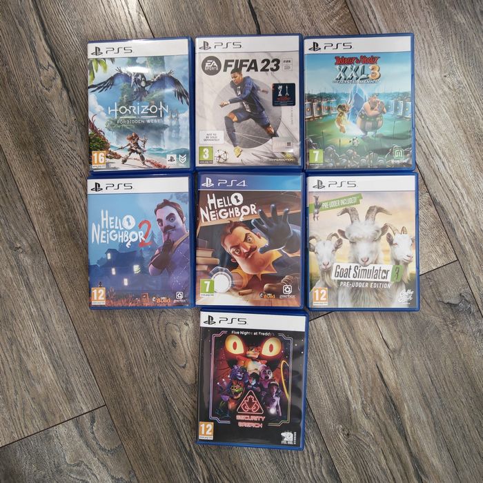 PlayStation 5 PS5 Disc Edition  + игри – перфектно състояние