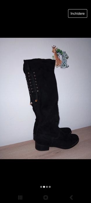Cizme pana la genunchi