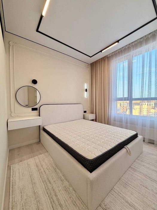 Сдам НОВУЮ СВЕТЛУЮ 3х ком кв-ру НА Сайрам, в ЖК Sillk Road 3/5/10 (P5)