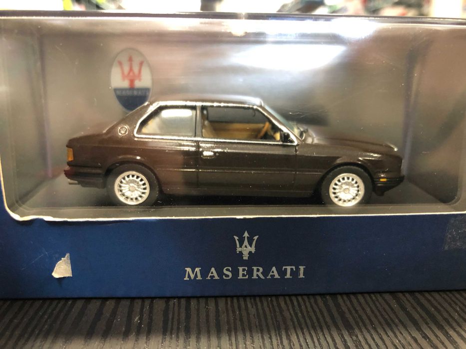 Колекционерски модел метална количка VITTESE MASERATI BITURBO 1:43нова