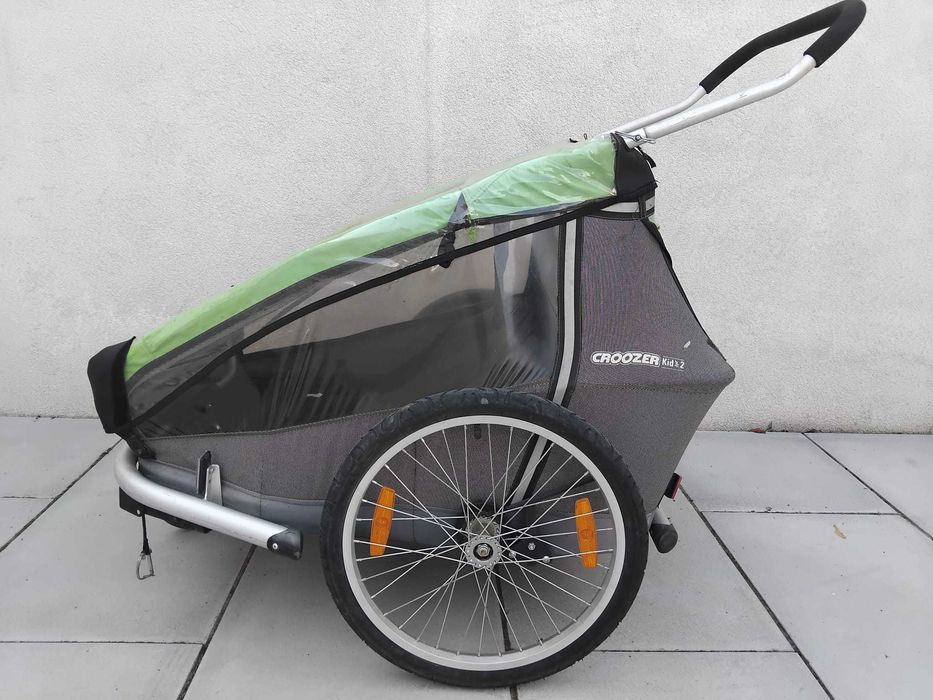 Remorca bicicleta Croozer 2 copii