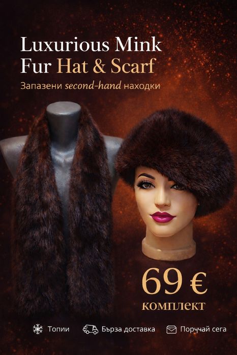 Кожи от норки нови