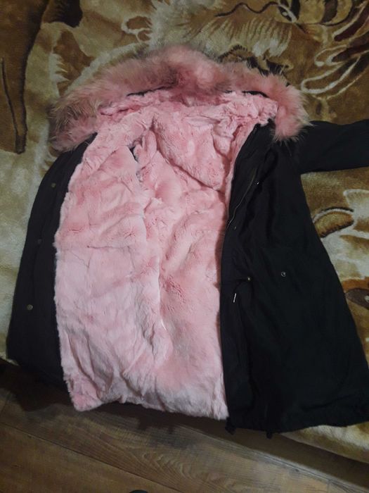 Натуральная зимняя парка