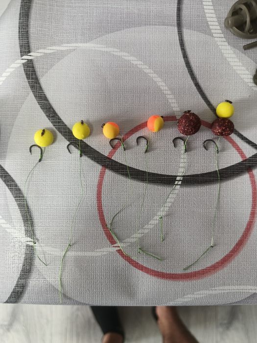 Monturi pescuit,somn,crap,cteno,stiuca,salau,la crap/ten,fac si bag-uri,cu plasa solubila sau saculet pva,in functie de cereri,comenzi doar la telefon