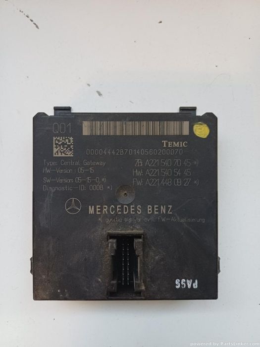 Modul Confort / Can Mercedes-Benz S-Class Ii (W221, C215) [ 2005 - 2013 ] Oem A2215407045