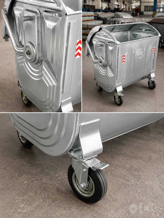 Мсорный бак 1100л оценковка