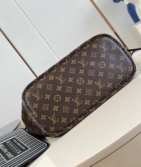 Geanta LV Louis Vuitton Neverfull 31x28cm, negru, Premium