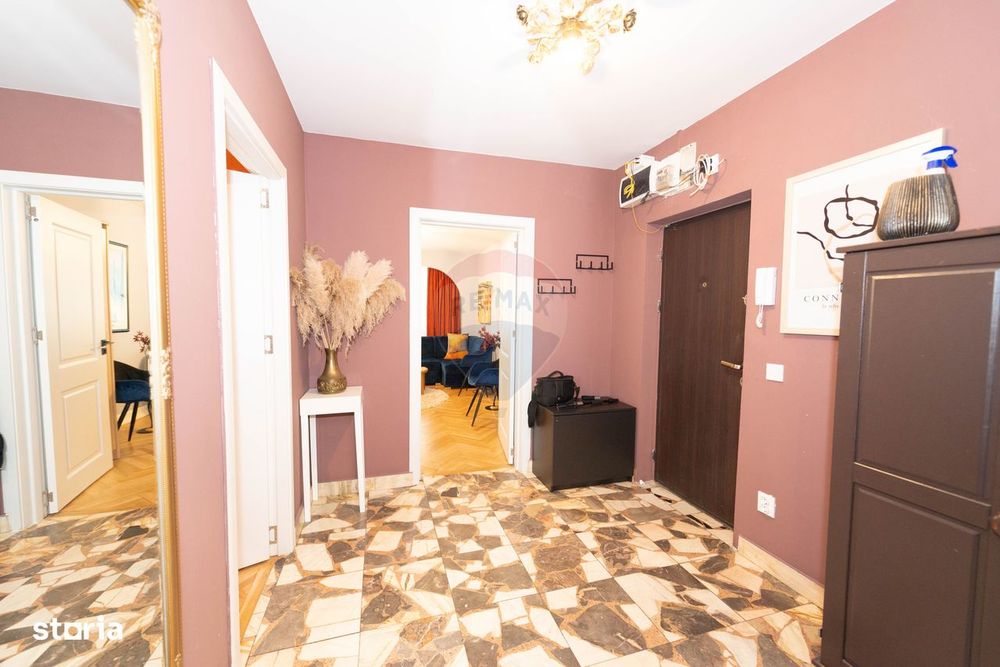 Apartament 3 camere de inchiriat 74mp, zona Domenii