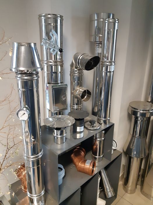 Coșuri de fum /ogeaguri inox izolate sau neizolate