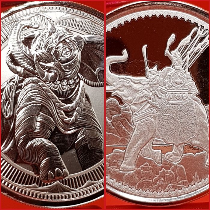 SUA Scottsdale Mint EC8 2023 si 2024+ monede lingou argint 999