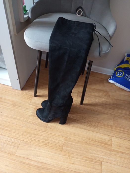 Продам сапоги ботфорты