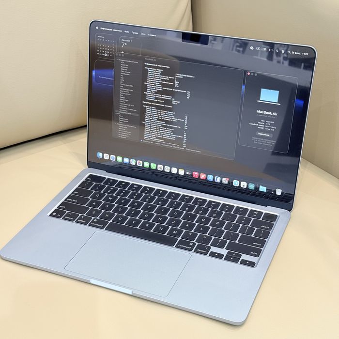 Macbook Air M4 Sky Blue 16/512GB