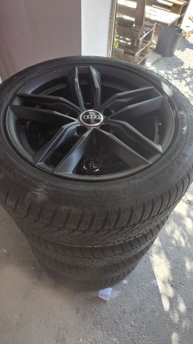 Джанти 17 5х112с гуми dunlop 225 50 17