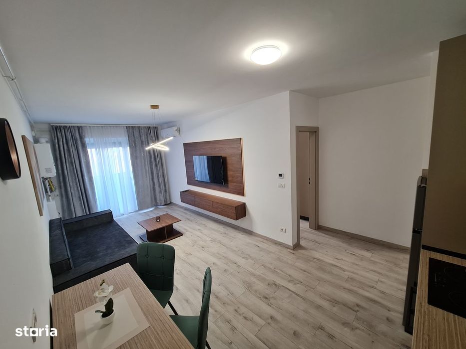 Inchiriez ap. 2 camere ADORA PARK 7 NOU, Lux, Parcare, Balcon,Smart Tv