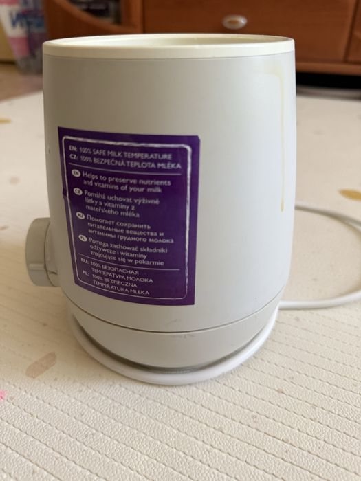 Уред за затопляне на бебешки шишета Philips Avent