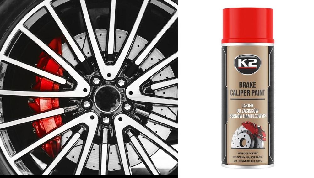 спрей боя carmotion за спирачни апарати и барабани червен 400 мл ...