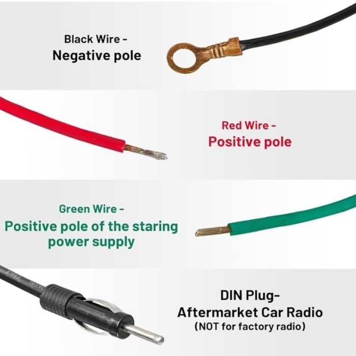 Автоматична автомобилна антена Automat– AM/FM, 12V, универсална