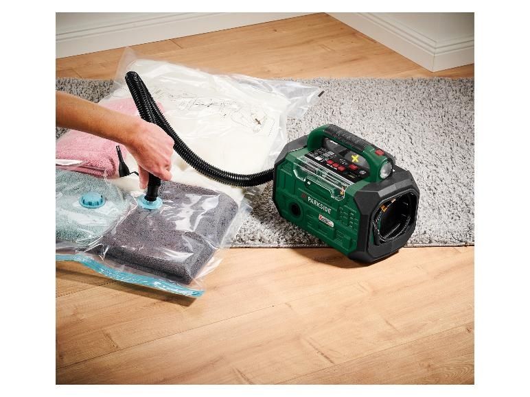 Парксайд Акумулаторен Компресор, Parkside компресор 20V