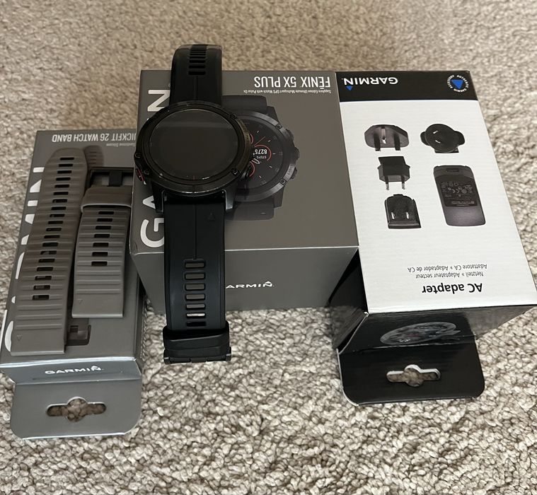 Ceas Garmin Fenix 5x Sapphire