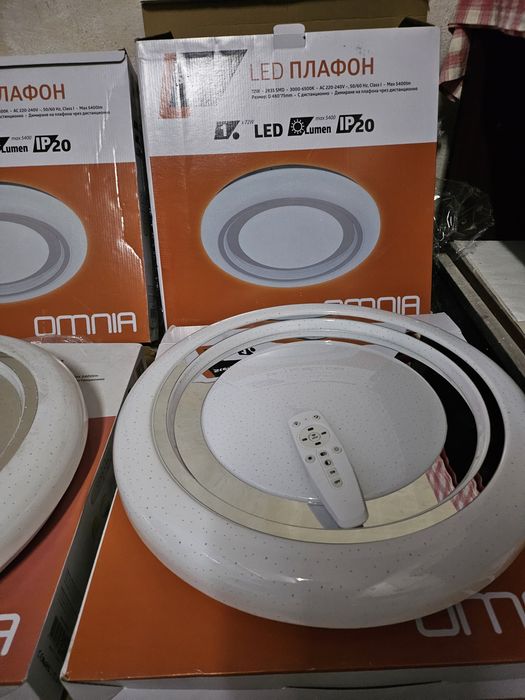 Лед плафон Stely 72W с дистанционно