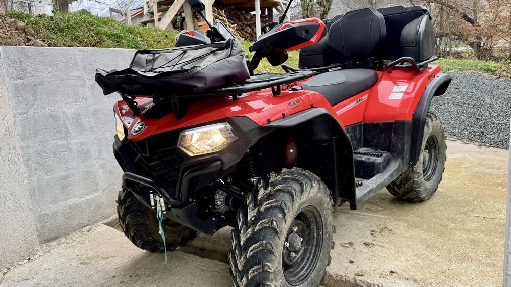 ATV CF Moto 520L 2024 inmatriculat ca NOU unic proprietar cu garantie