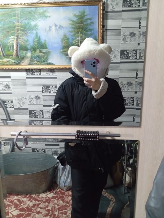 Продам шапку  мишка