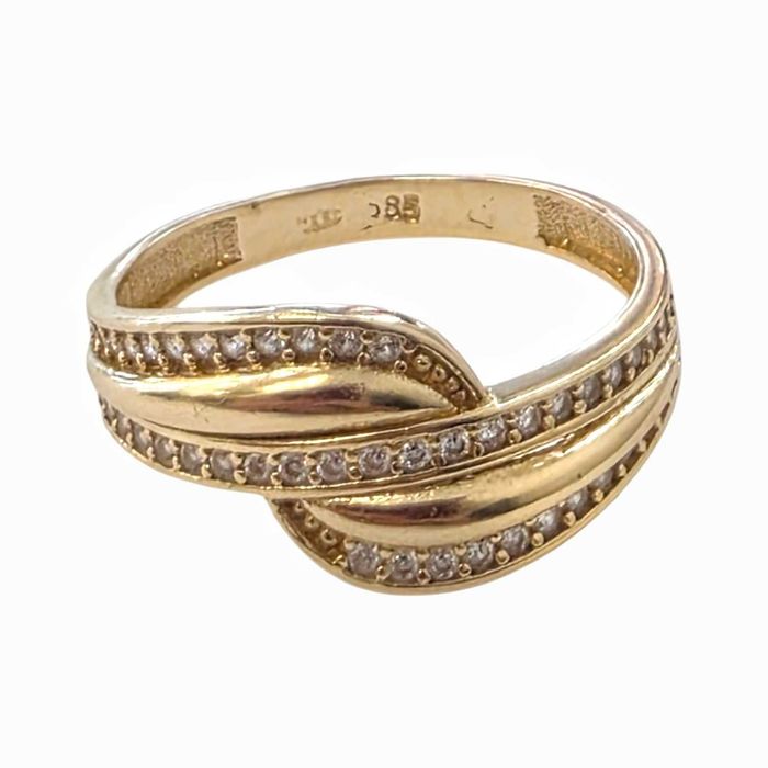 (AG35) Inel aur 14K  2.38gr   B35922  - Garantie 2 ani