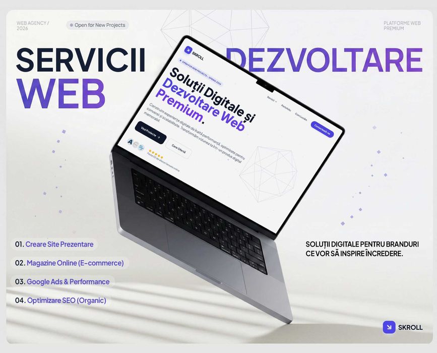 Creare Site Web & Magazine Online Profesionale| Design Premium