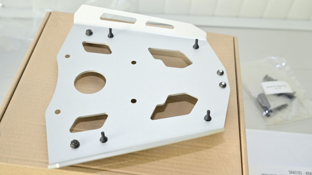 BMW F650GS F800GS Suport placa top case kappa Givi 2008 2012