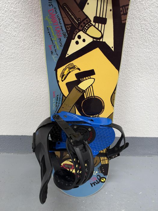 placa snowboard gnu danny kass mini 115 cm