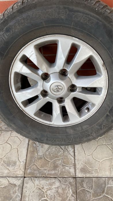 Резина с дисками на Land Cruiser 200/100