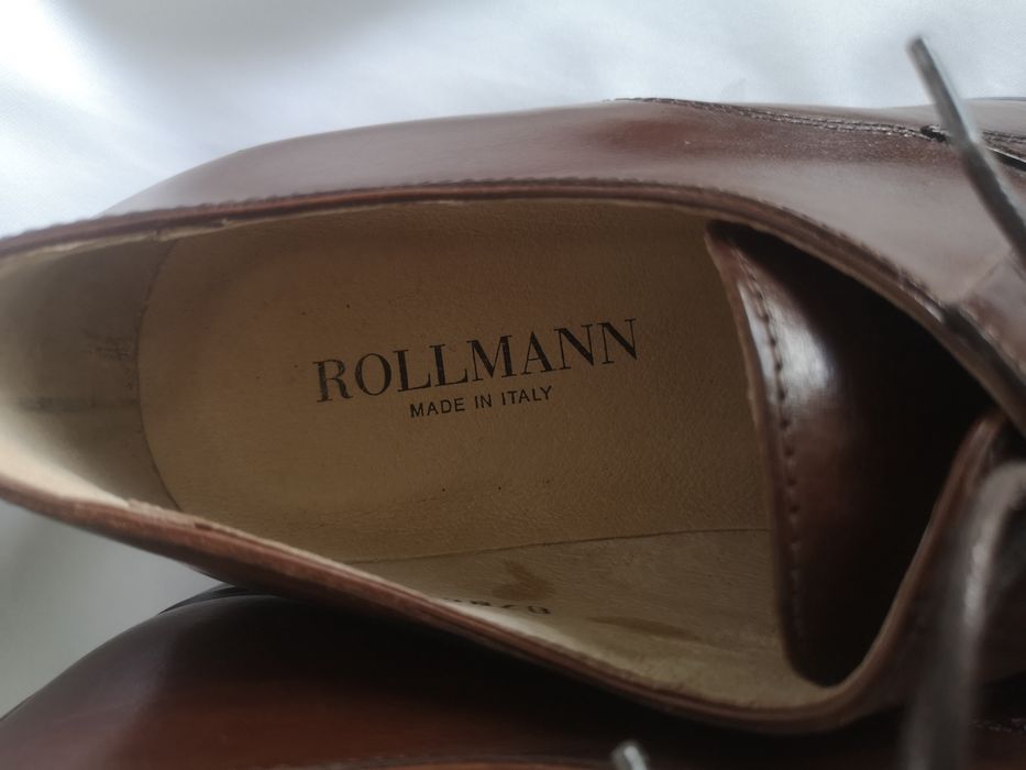 Rollmann, обувки естествена кожа, номер 43