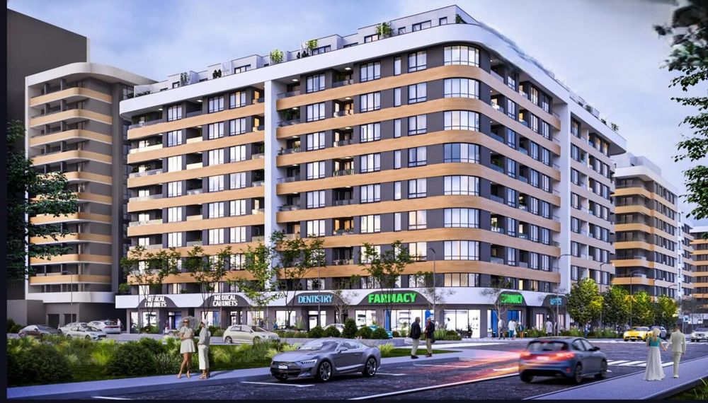 Тристаен Апартамент в кв Азимут, гр. Бургас