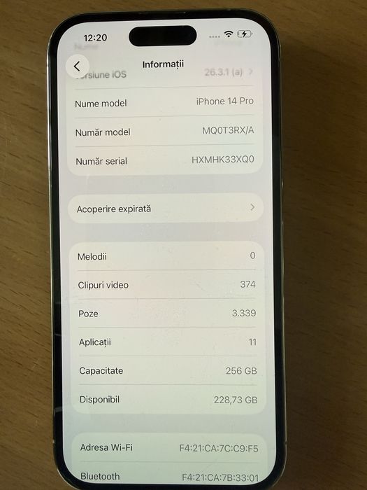 Iphone 14 pro 256 gb