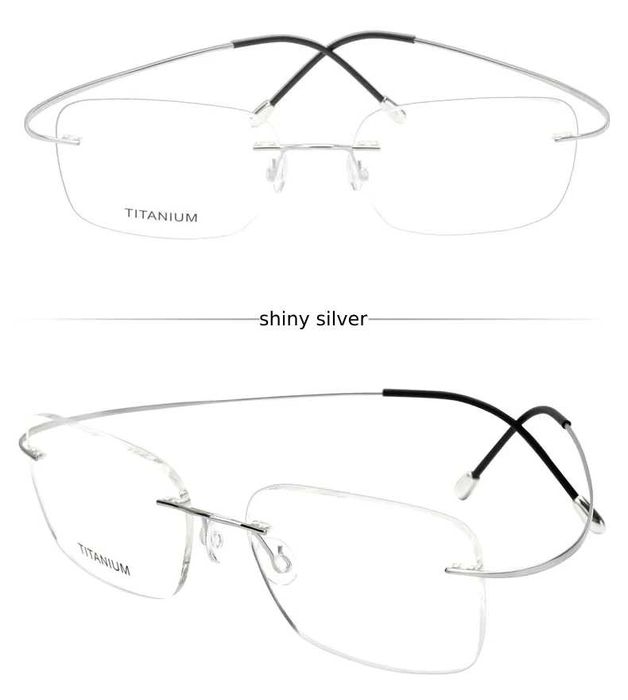 Tитаниеви рамки за очила. Цвят по избор/ (Silhouette - съвместими)