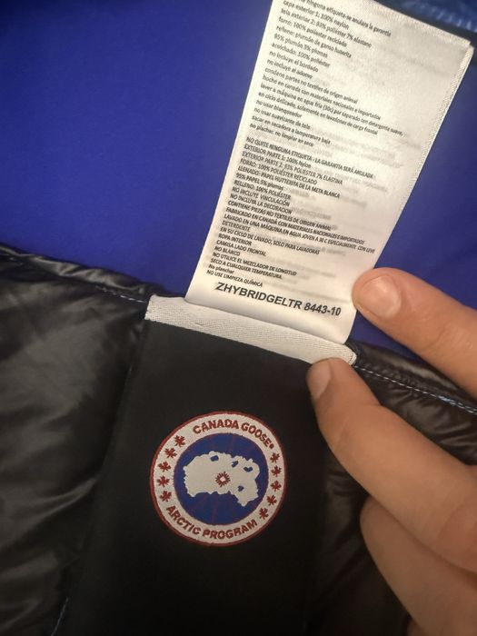 Оригинално яке Canada Goose Hybridge