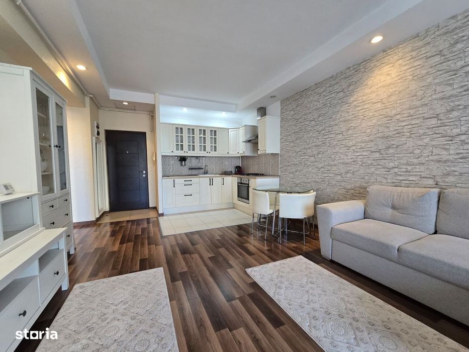 COSMOPOLIS - Apartament cu 2 camere, mobilat si utilat.