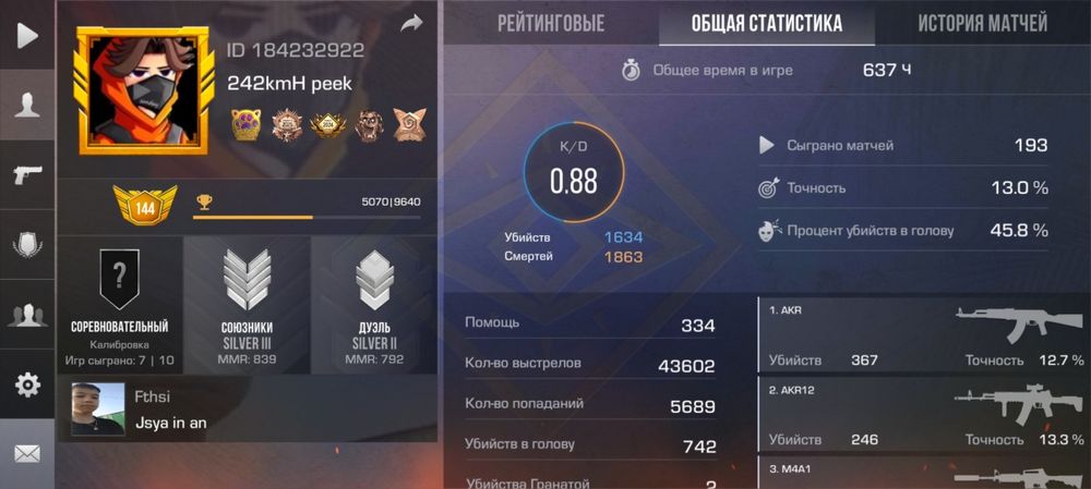 Продам стээндофф акк срочно нужны деньги