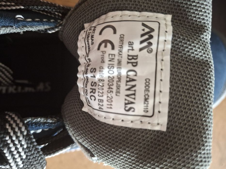 Pantofi protectie cu bot metalic. Pantof munca , marimea 41