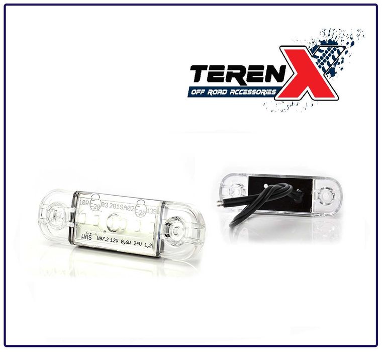 Lampa pozitie fata, lumina alba