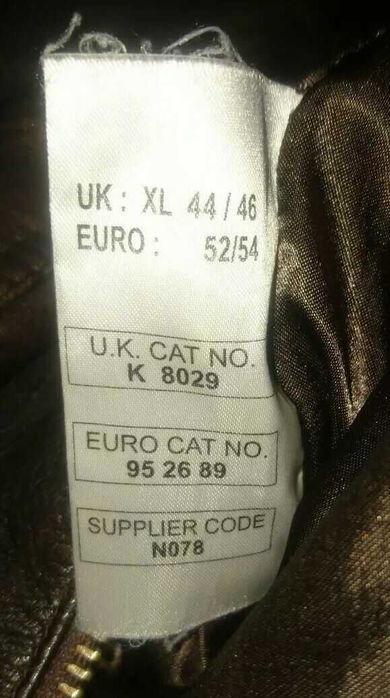 Haina piele barbati XL marca Union River Anglia durabila vezi pe Publi