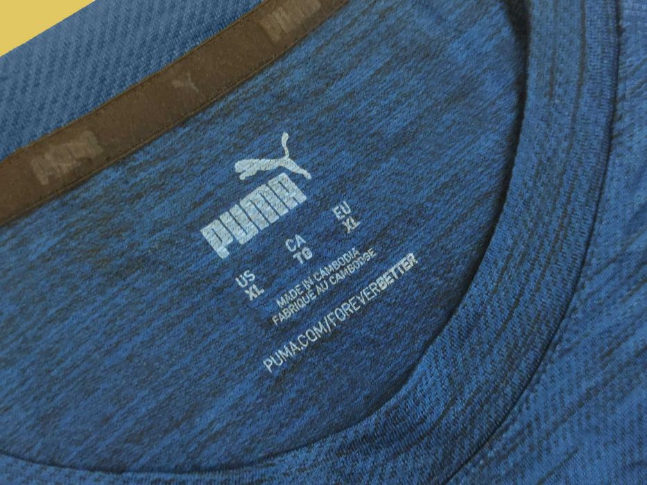 Tricou Puma DryCell Navy Blue