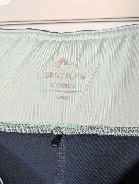 Colanți sport femei ONLY Play, L, bleumarin, athleisure & activewear