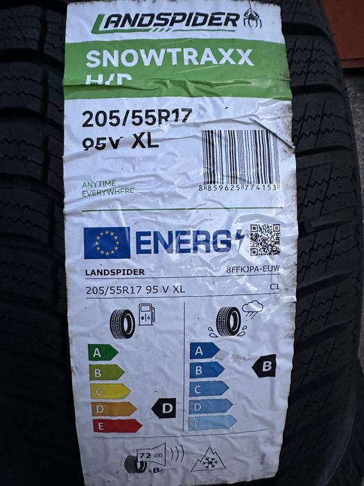 Нови Зимни Гуми LANDSPIDER SNOWTRAXX H/P 205/55R17 95V XL БОРД 2055517