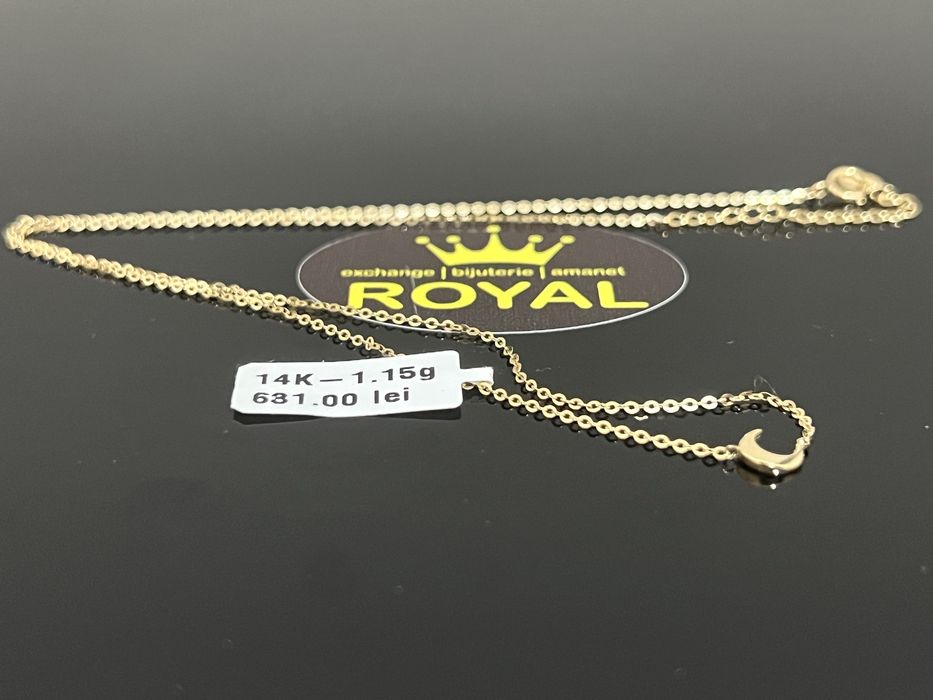 Bijuteria Royal CB : Lant aur 14k 585  1,15 grame